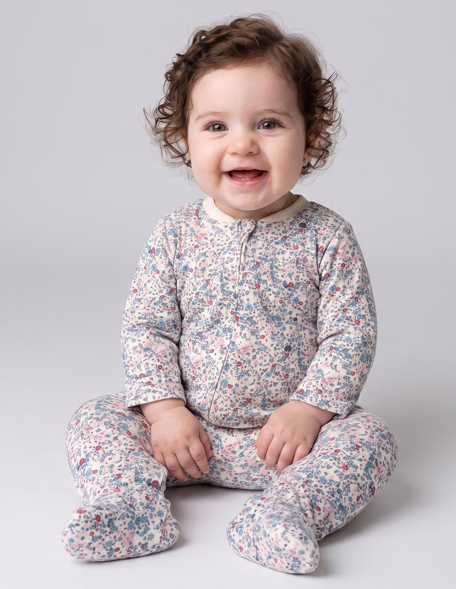 Mameluco de algodón para bebé niña Mameluco de algodón para bebé niña