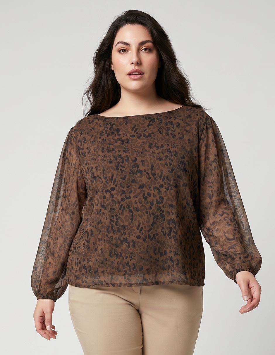 Blusa Contempo Plus para mujer