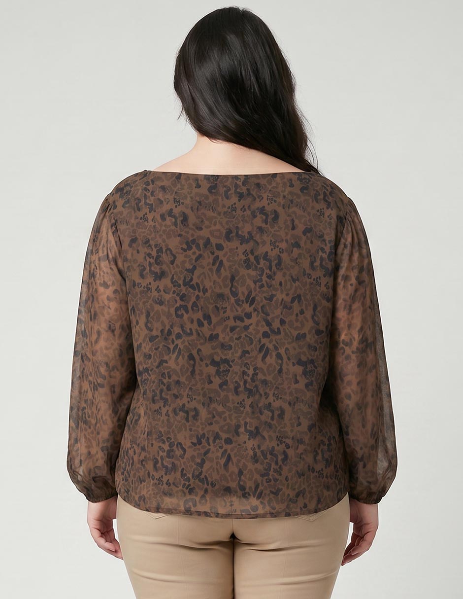 Blusa Contempo Plus para mujer