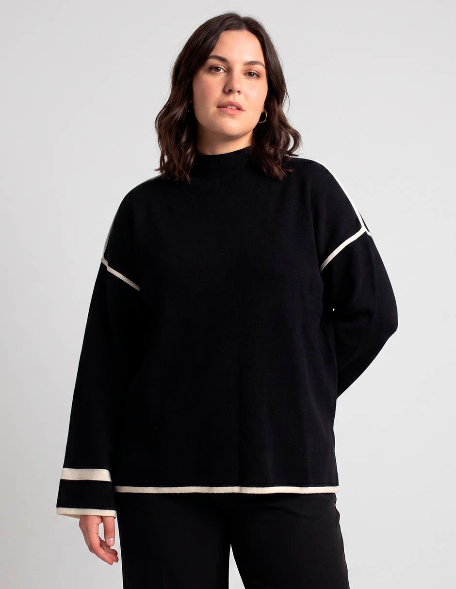 Suéter cuello alto para mujer Suéter cuello alto para mujer