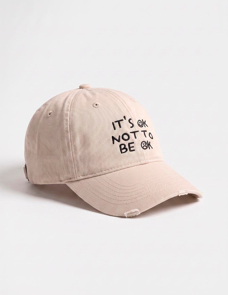 Gorra visera curva hebilla casual para hombre 3