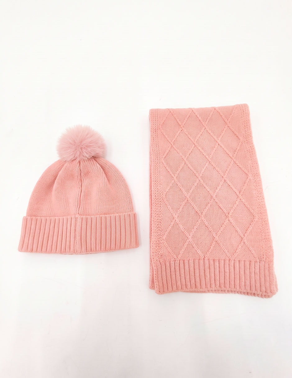Set bufanda y gorro de mujer 4