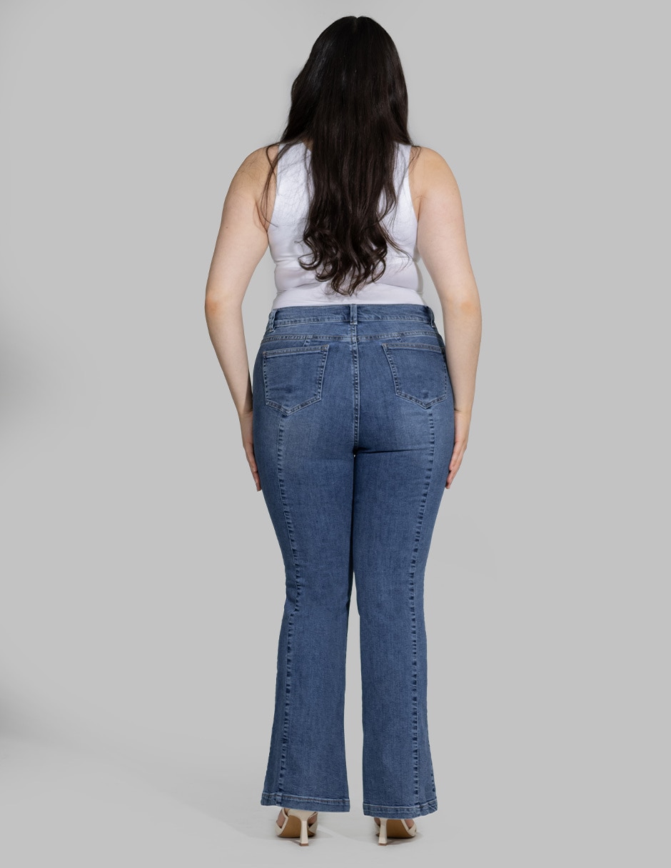 Jeans bota para mujer 5