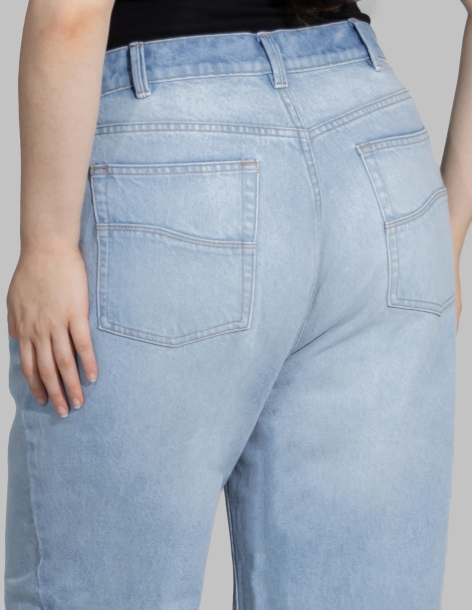 Jeans wide leg para mujer 2