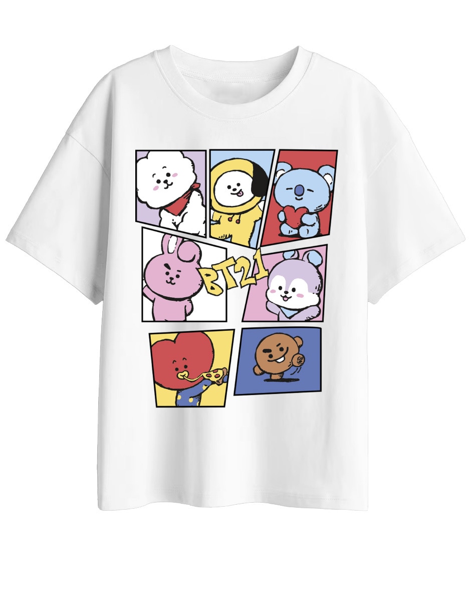 Playera Tata manga corta para niña Playera Tata manga corta para niña