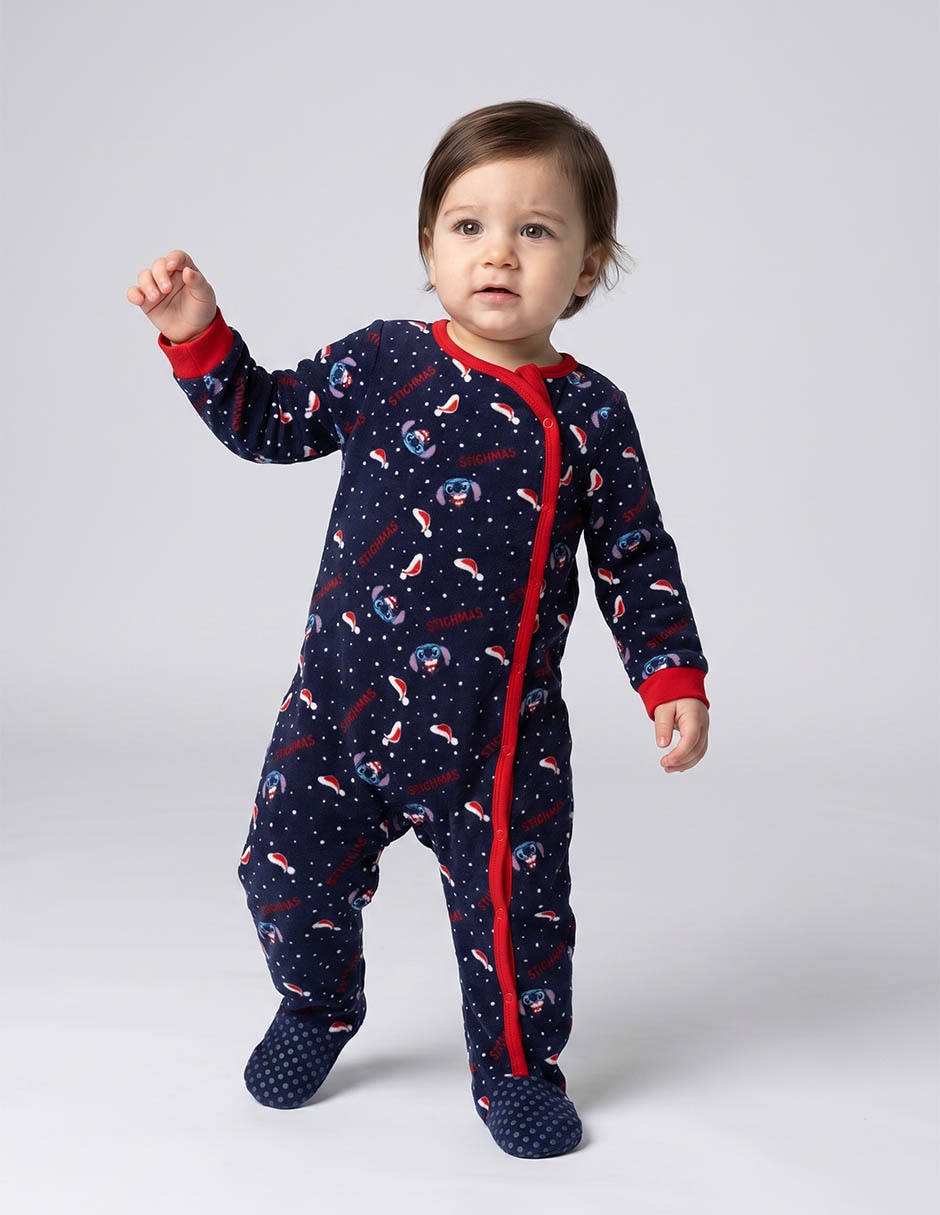 Mameluco Stitch de algodón para bebé niño