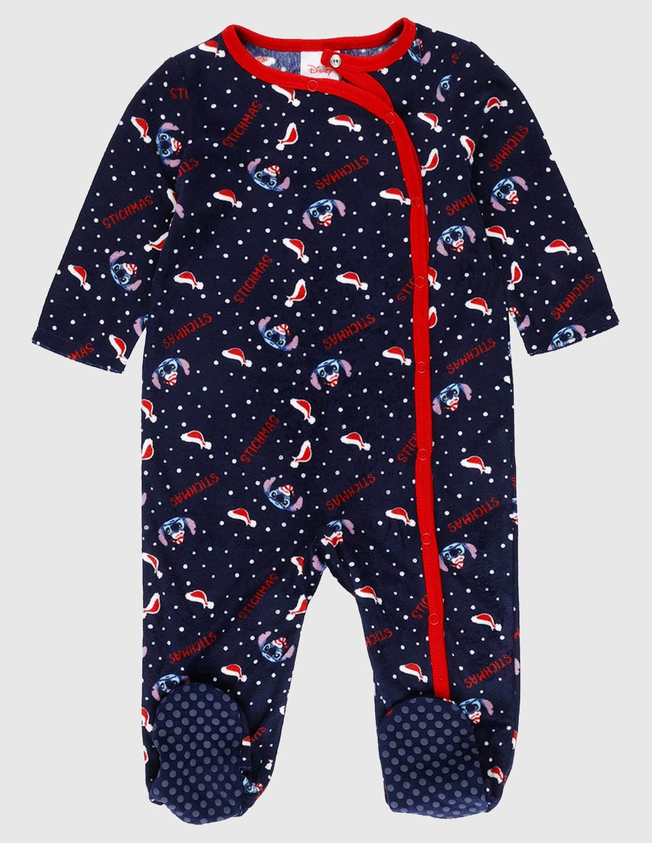 Mameluco Stitch de algodón para bebé niño 4