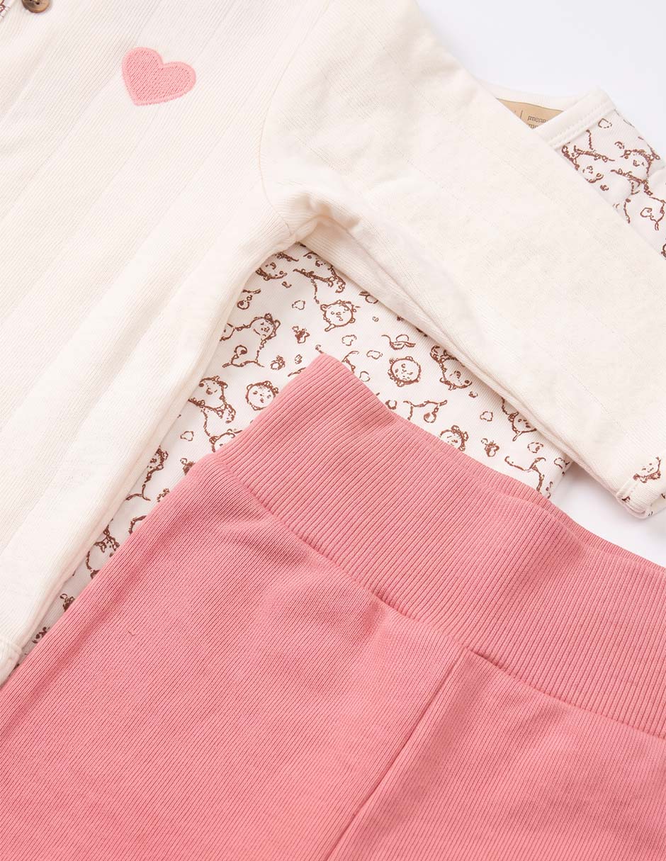 Conjunto para bebé niña 3
