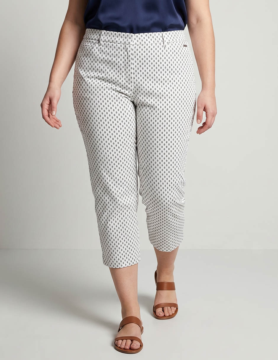 Pantalón capri slim para mujer Pantalón capri slim para mujer