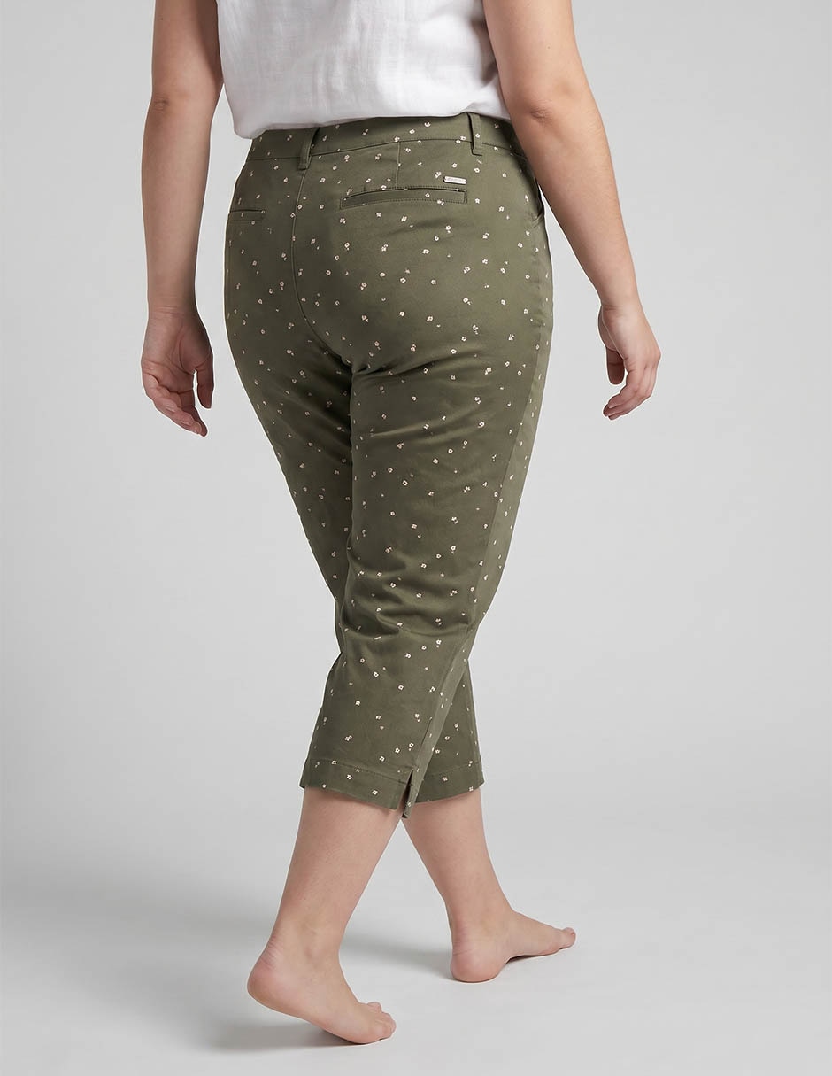 Pantalón capri slim para mujer 2