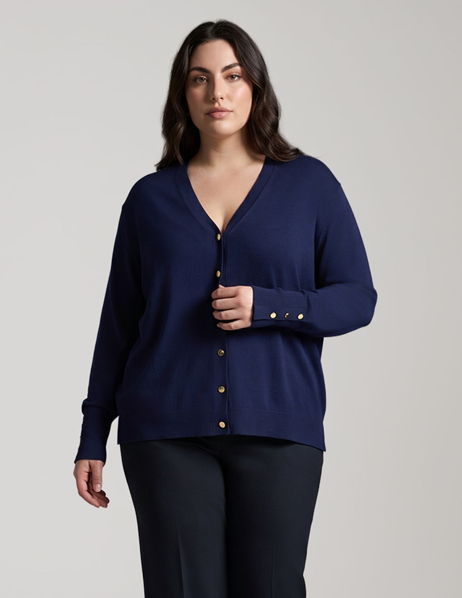 Suéter cuello v para mujer Suéter cuello v para mujer