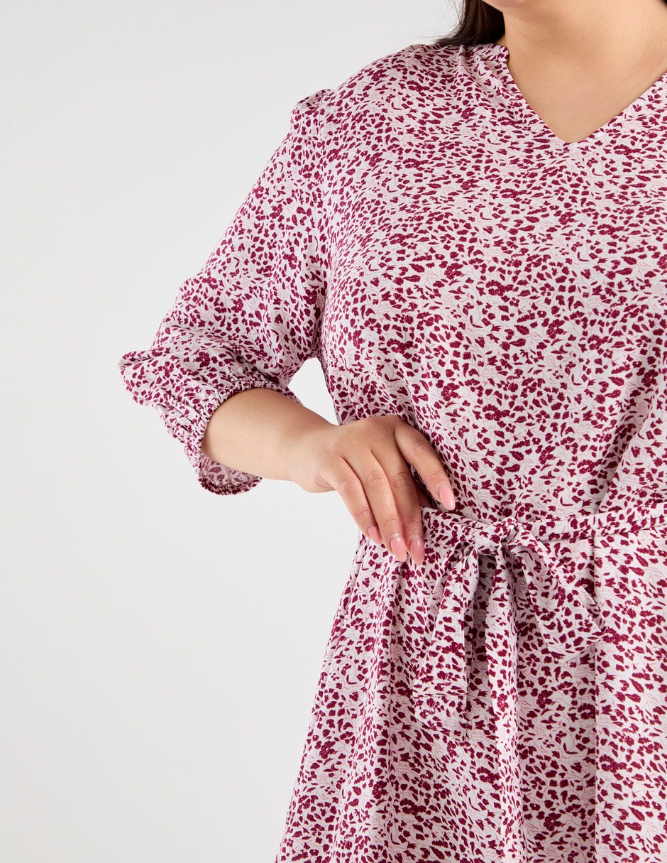 Vestido 3/4 casual para mujer
