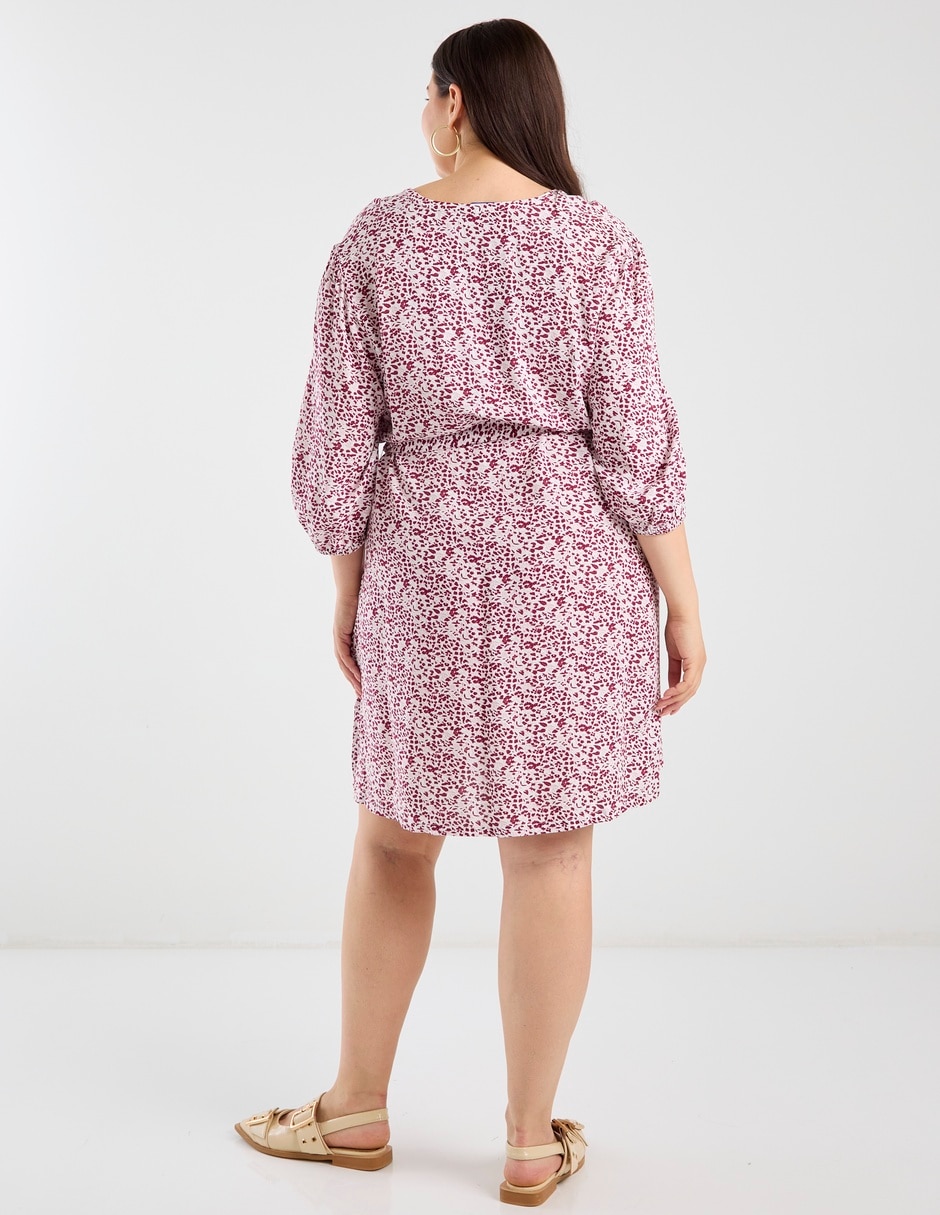 Vestido 3/4 casual para mujer