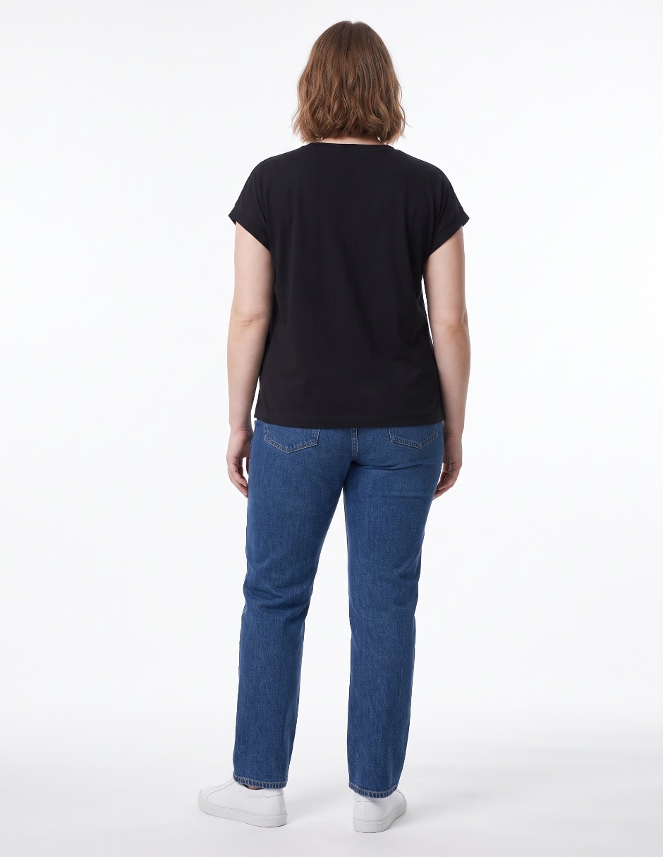 Blusa manga corta para mujer 2