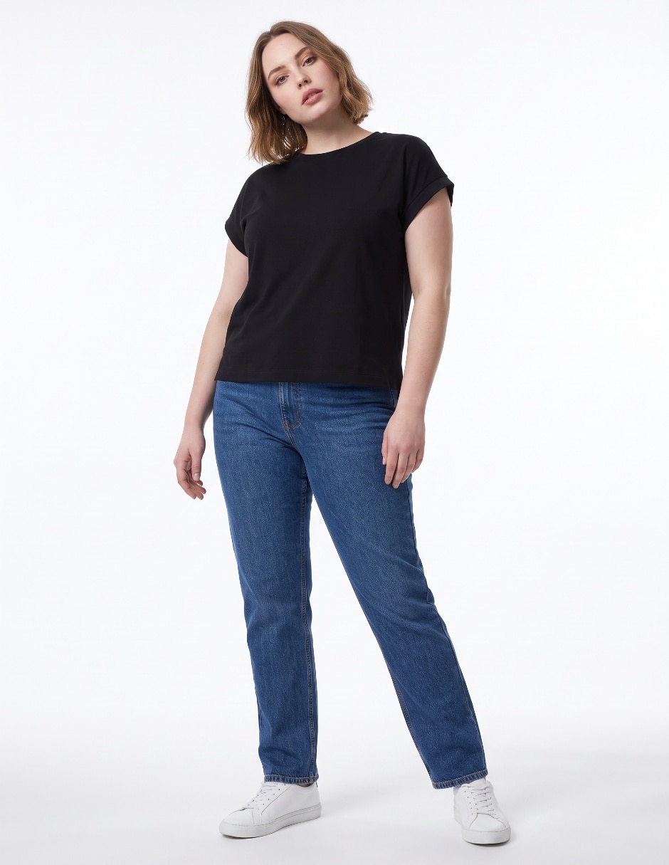 Blusa manga corta para mujer 3