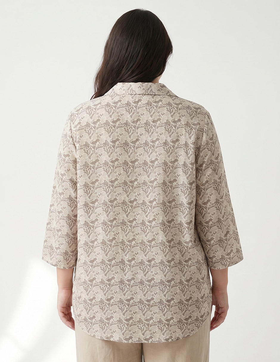 Blusa manga 3/4 para mujer 3