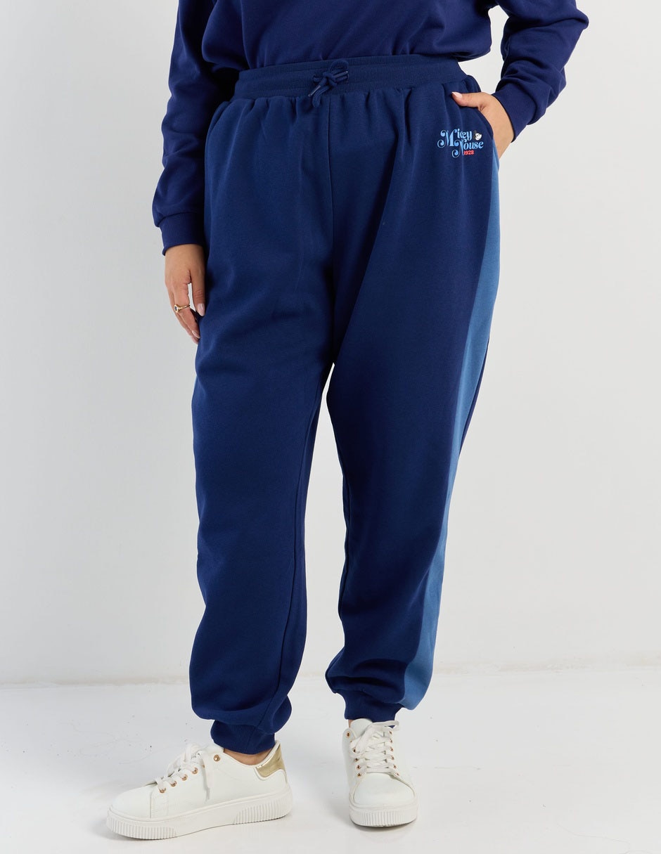 Pants slim Mickey Mouse con agujeta para mujer Pants slim Mickey Mouse con agujeta para mujer