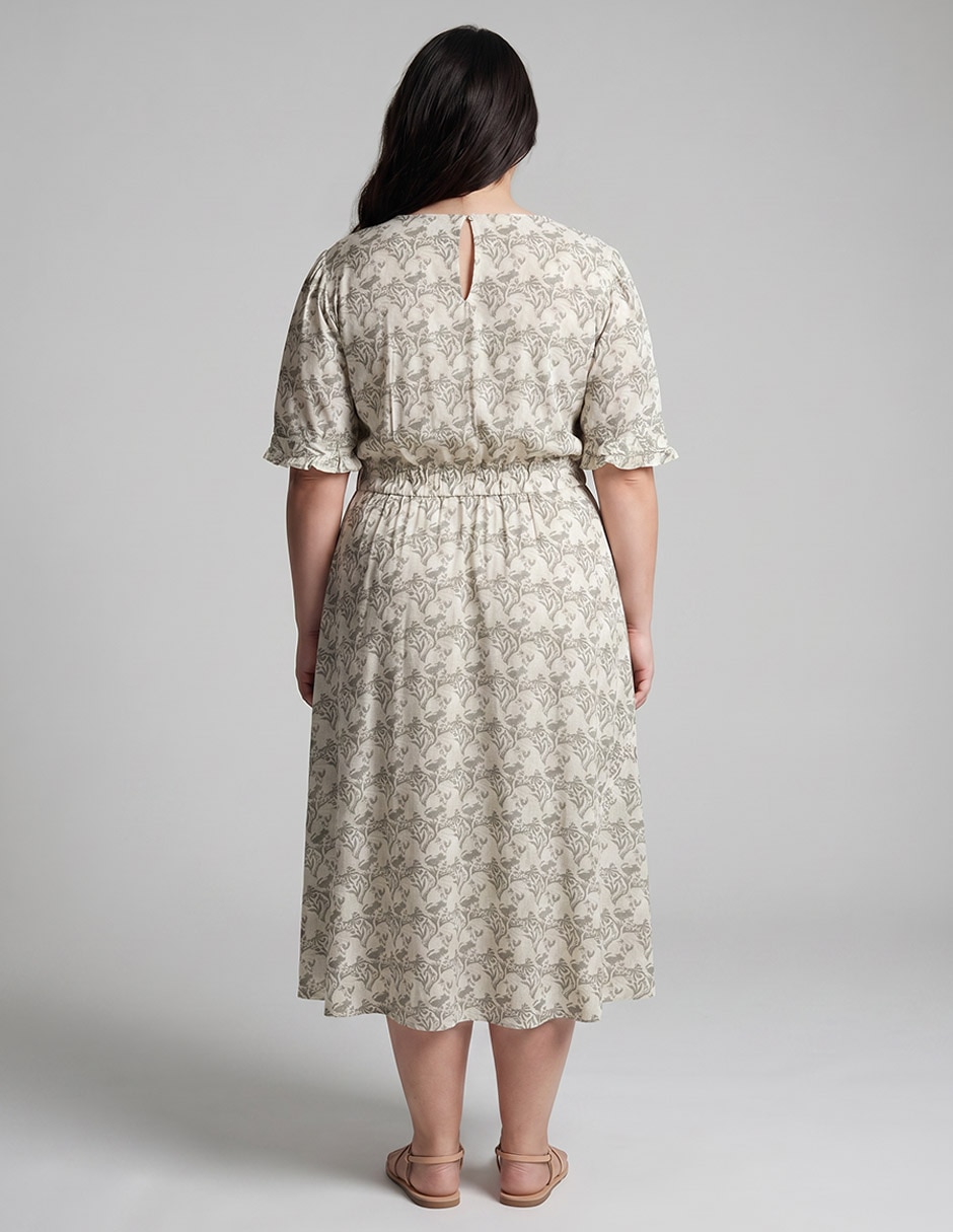 Vestido midi casual para mujer 3