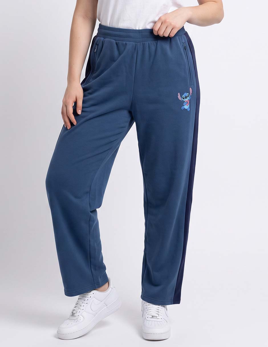 Pants regular con elástico para mujer