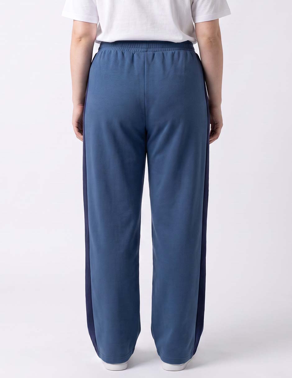 Pants regular con elástico para mujer 2