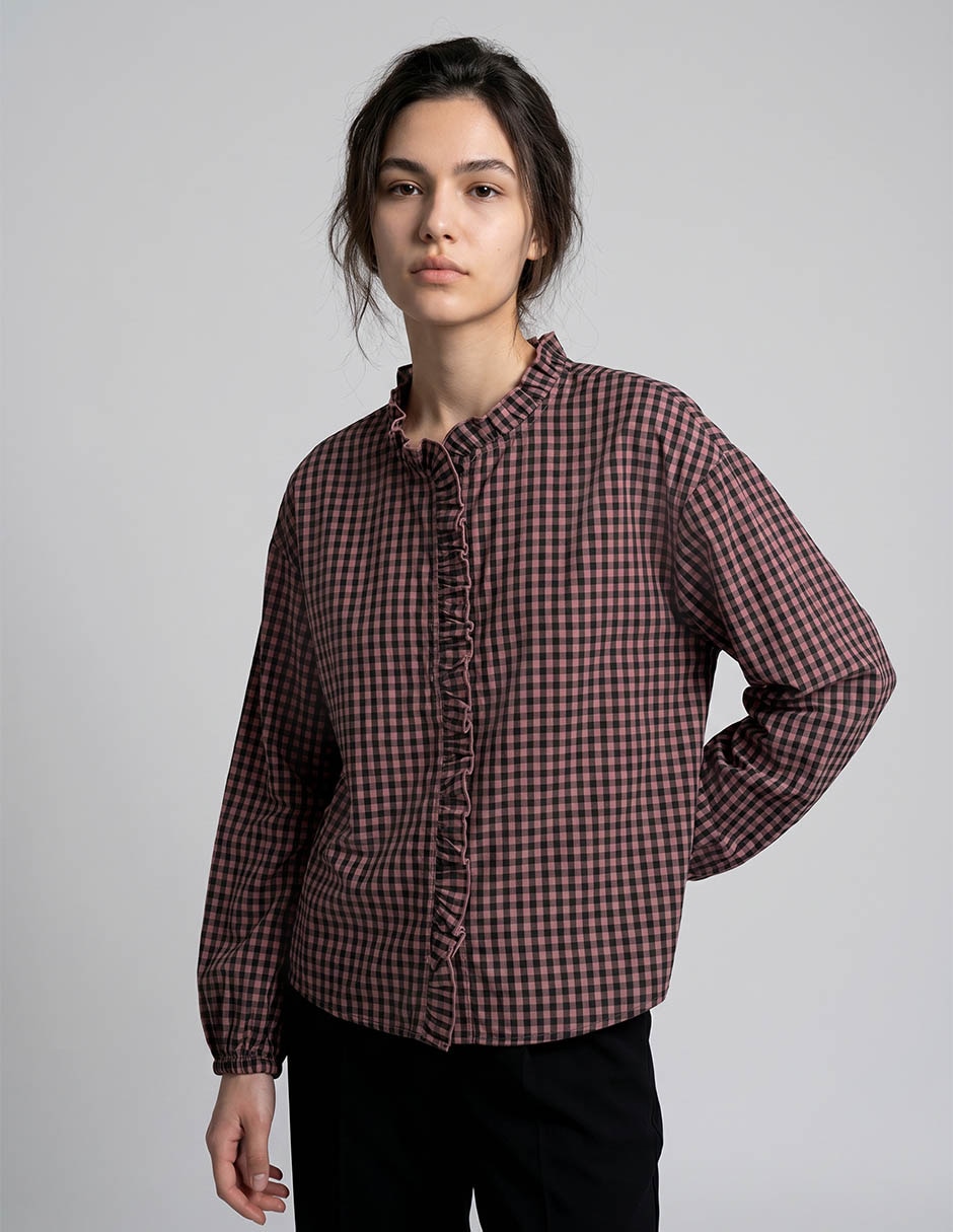 Blusa manga larga para mujer