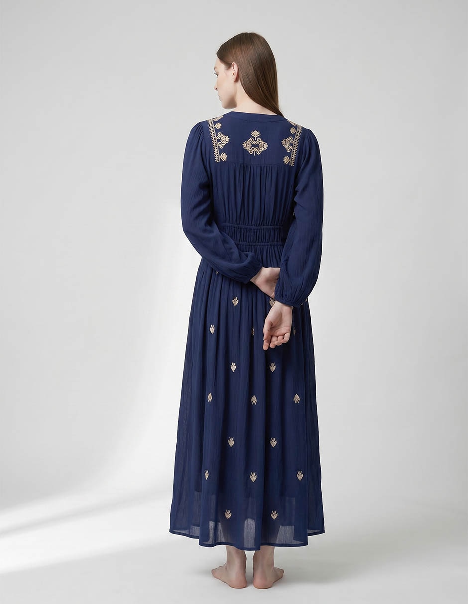 Vestido largo casual para mujer 2