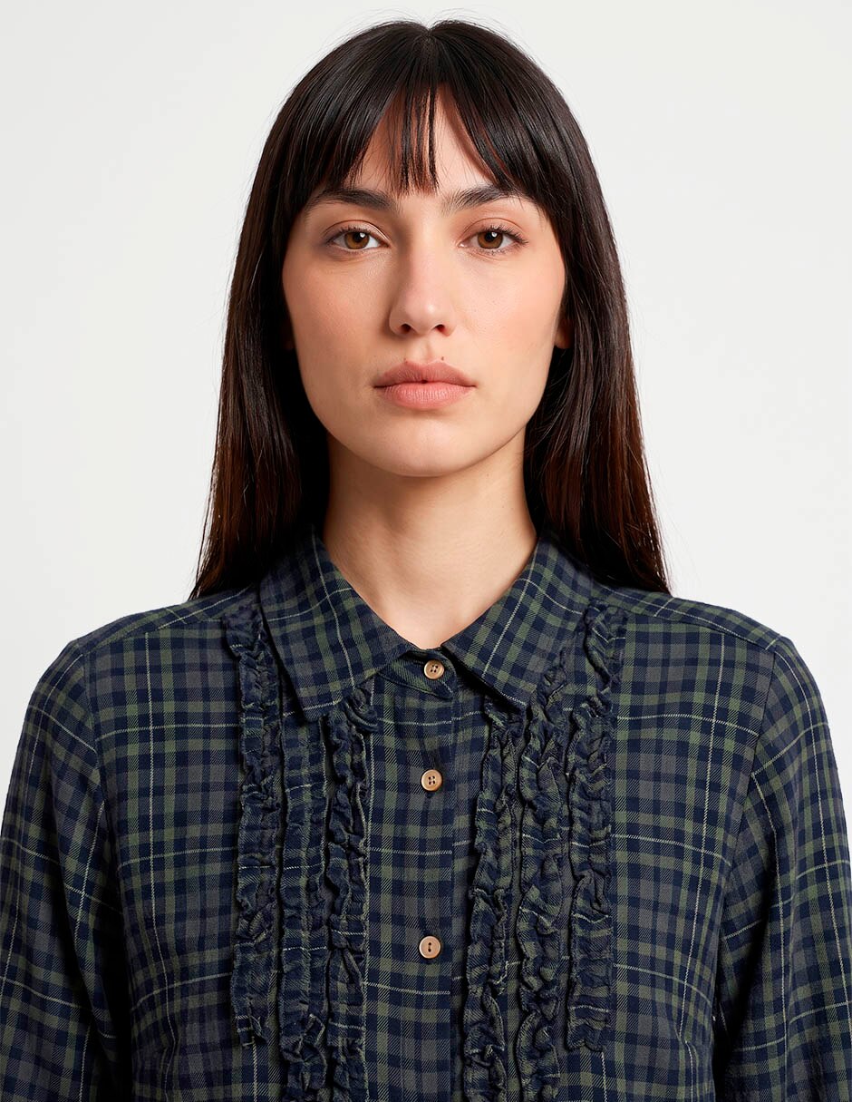 Blusa manga larga para mujer 2