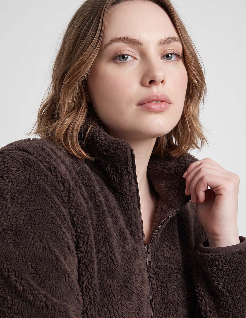 Sudadera con bolsillos para mujer