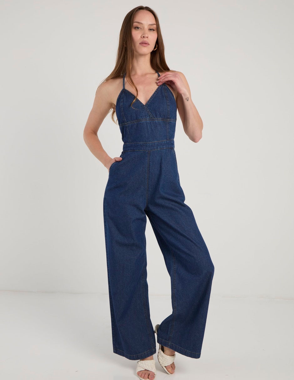 Jumpsuit de mezclilla para mujer Jumpsuit de mezclilla para mujer