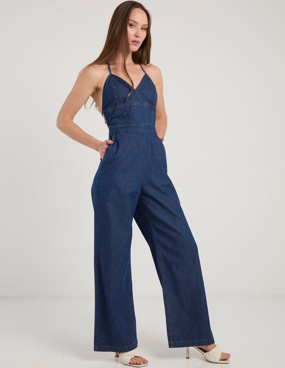 Jumpsuit de mezclilla para mujer 3