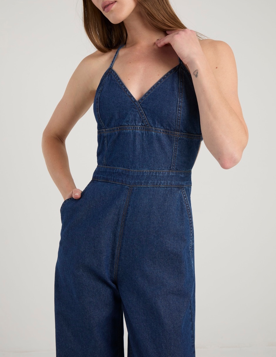 Jumpsuit de mezclilla para mujer 5