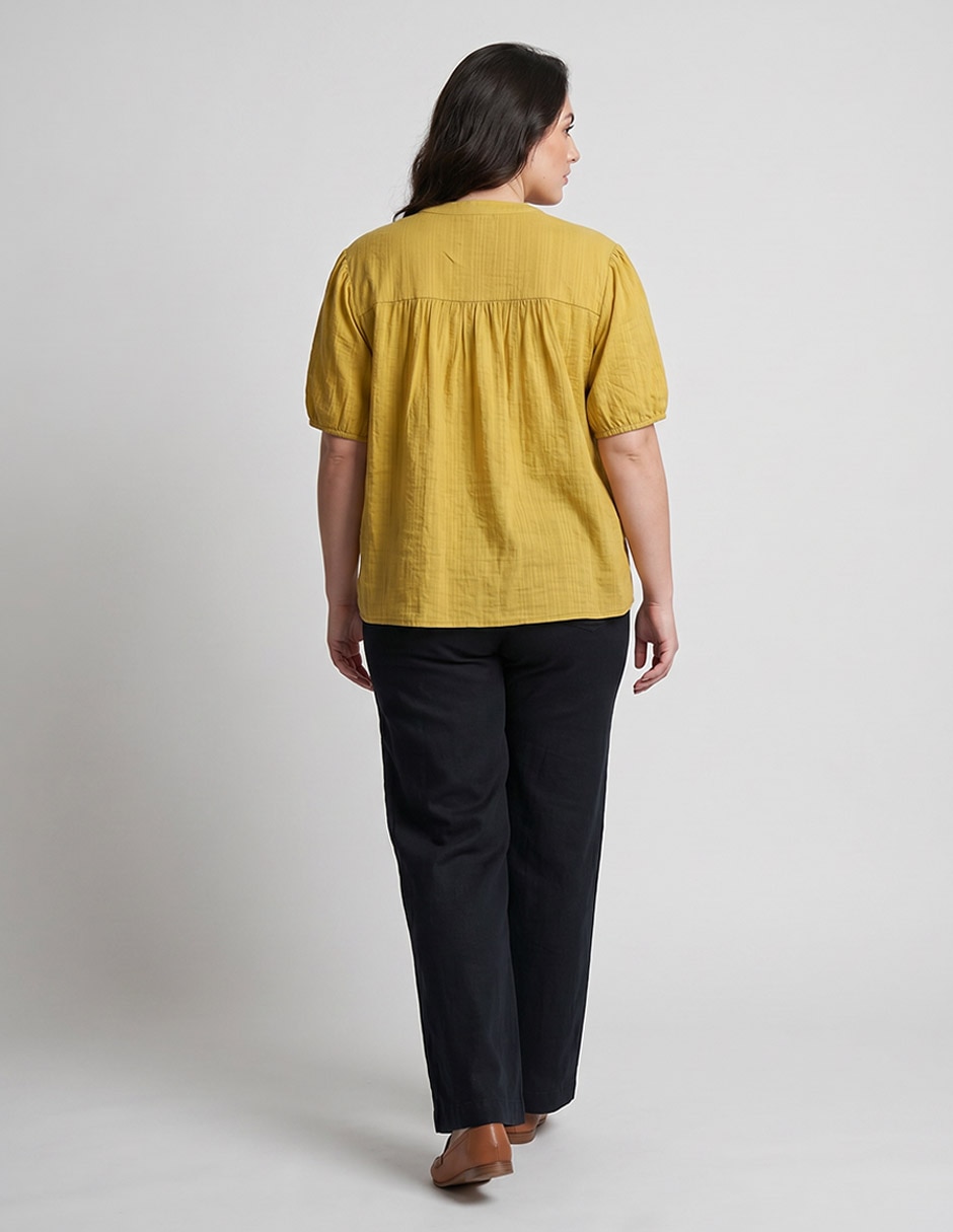 Blusa manga corta para mujer 2
