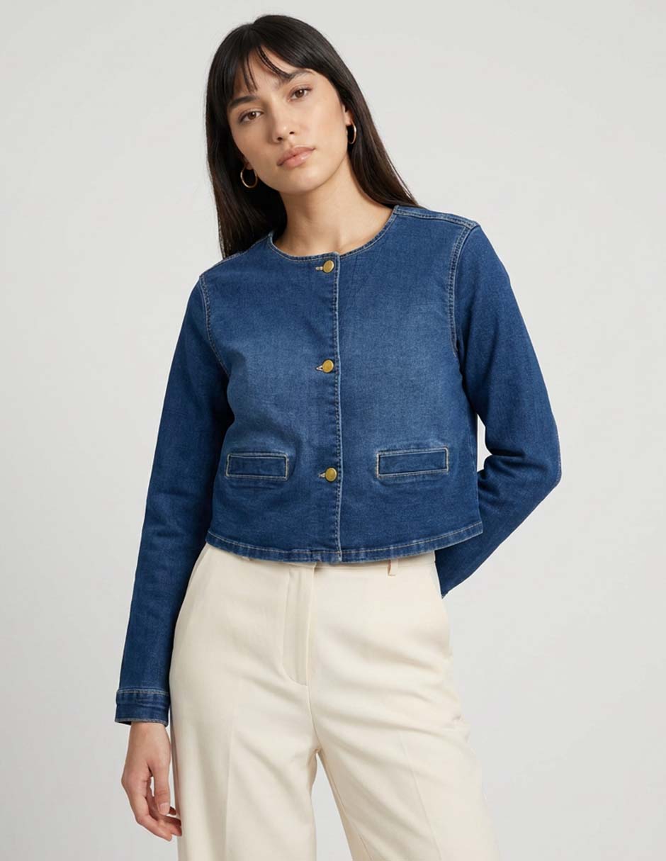 Chamarra casual para mujer