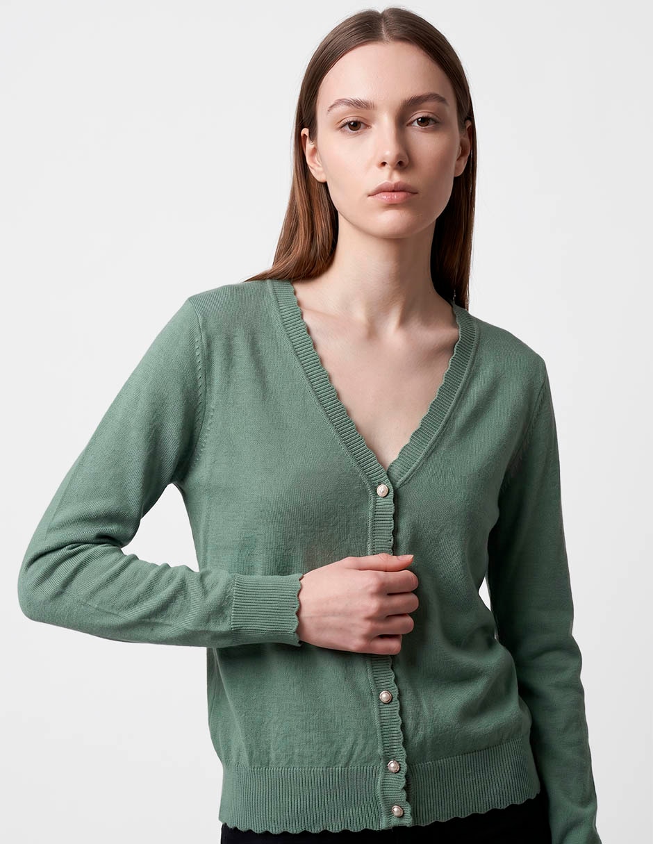 Suéter cuello v para mujer Suéter cuello v para mujer