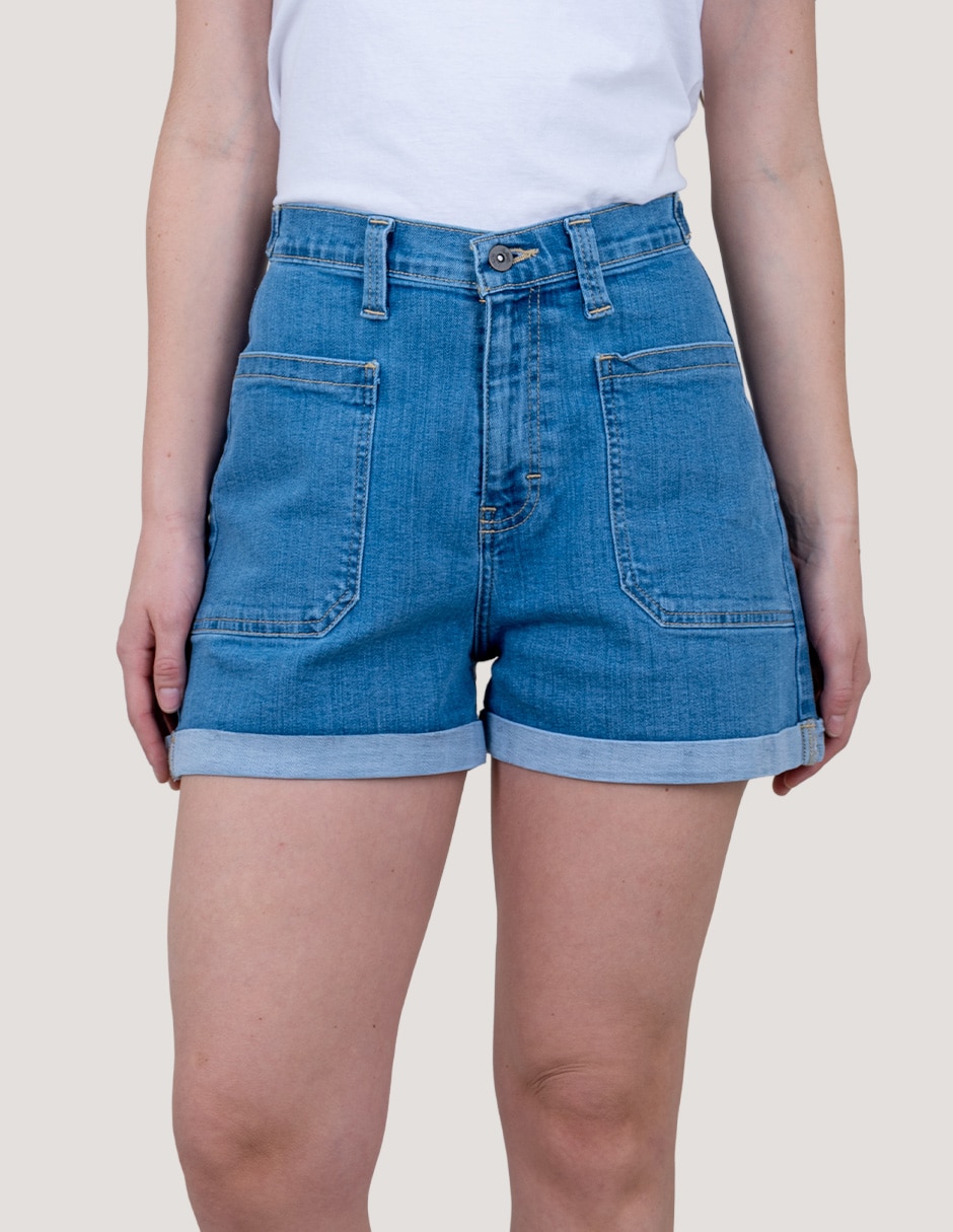 Short de mezclilla para mujer Short de mezclilla para mujer