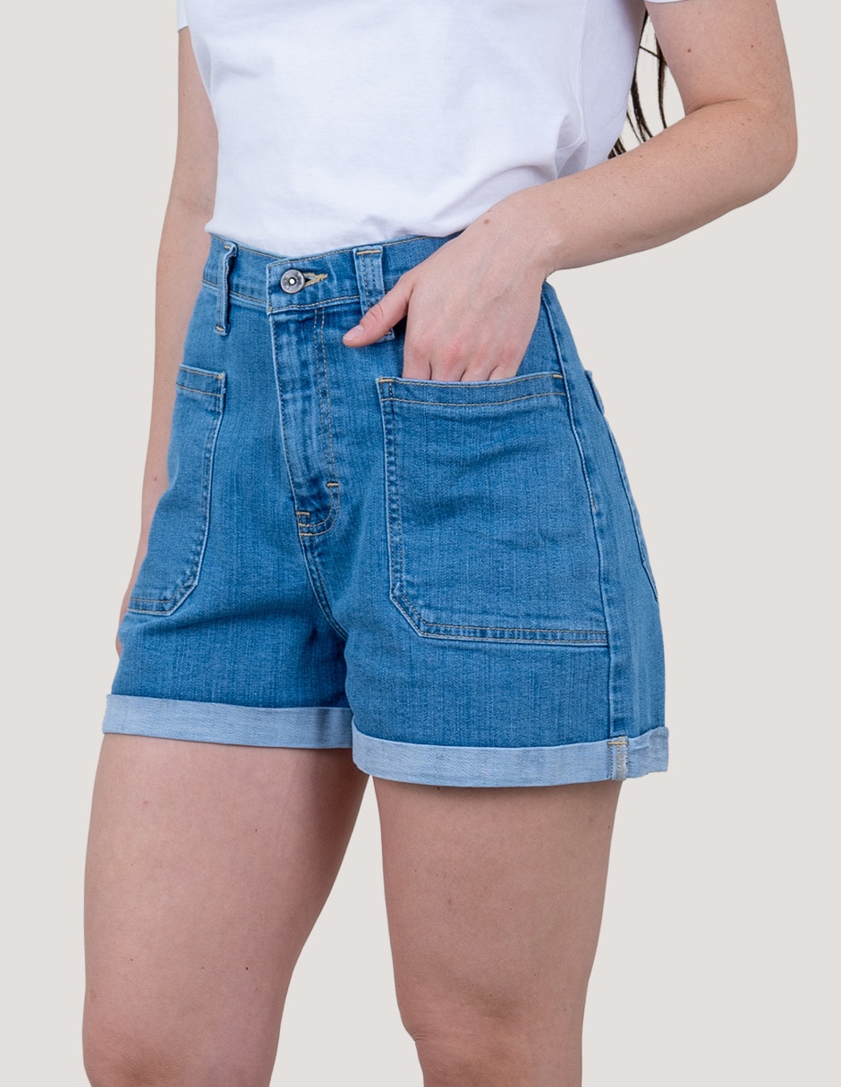 Short Lee de mezclilla para mujer