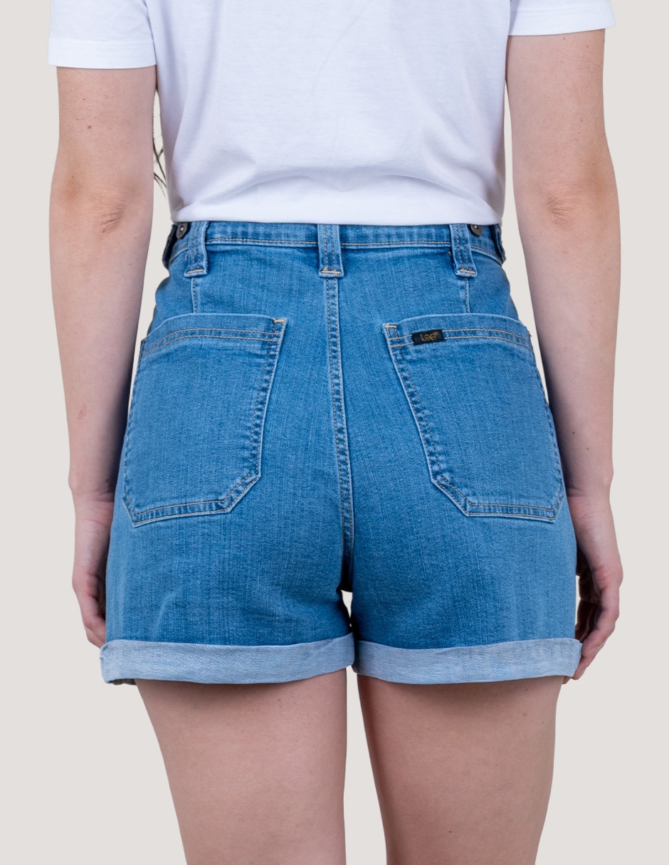 Short Lee de mezclilla para mujer