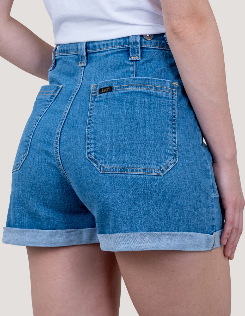 Short Lee de mezclilla para mujer