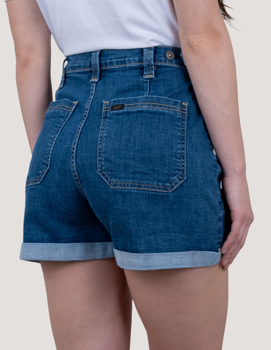 Short Lee de mezclilla para mujer