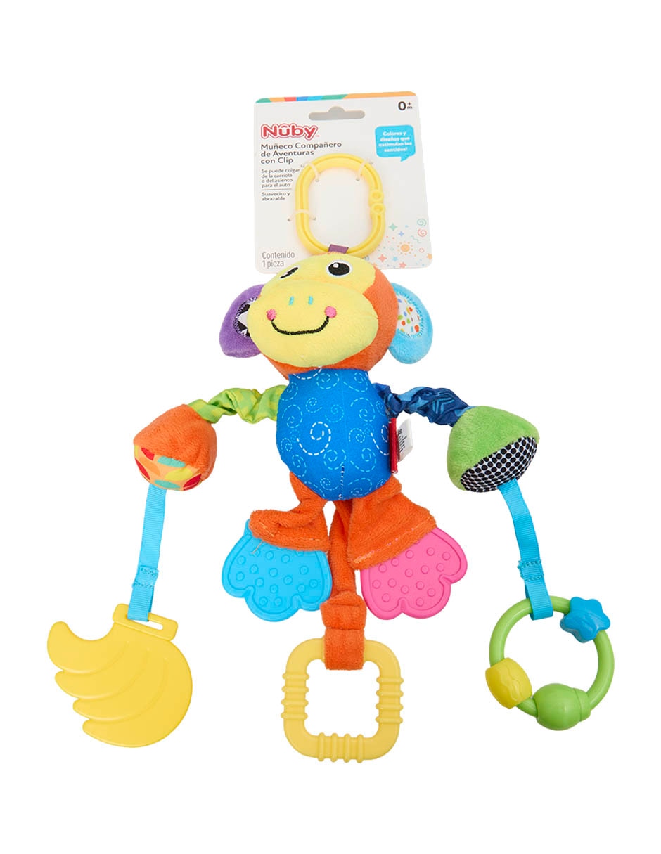Muñeco compañero de aventuras con clip Muñeco compañero de aventuras con clip
