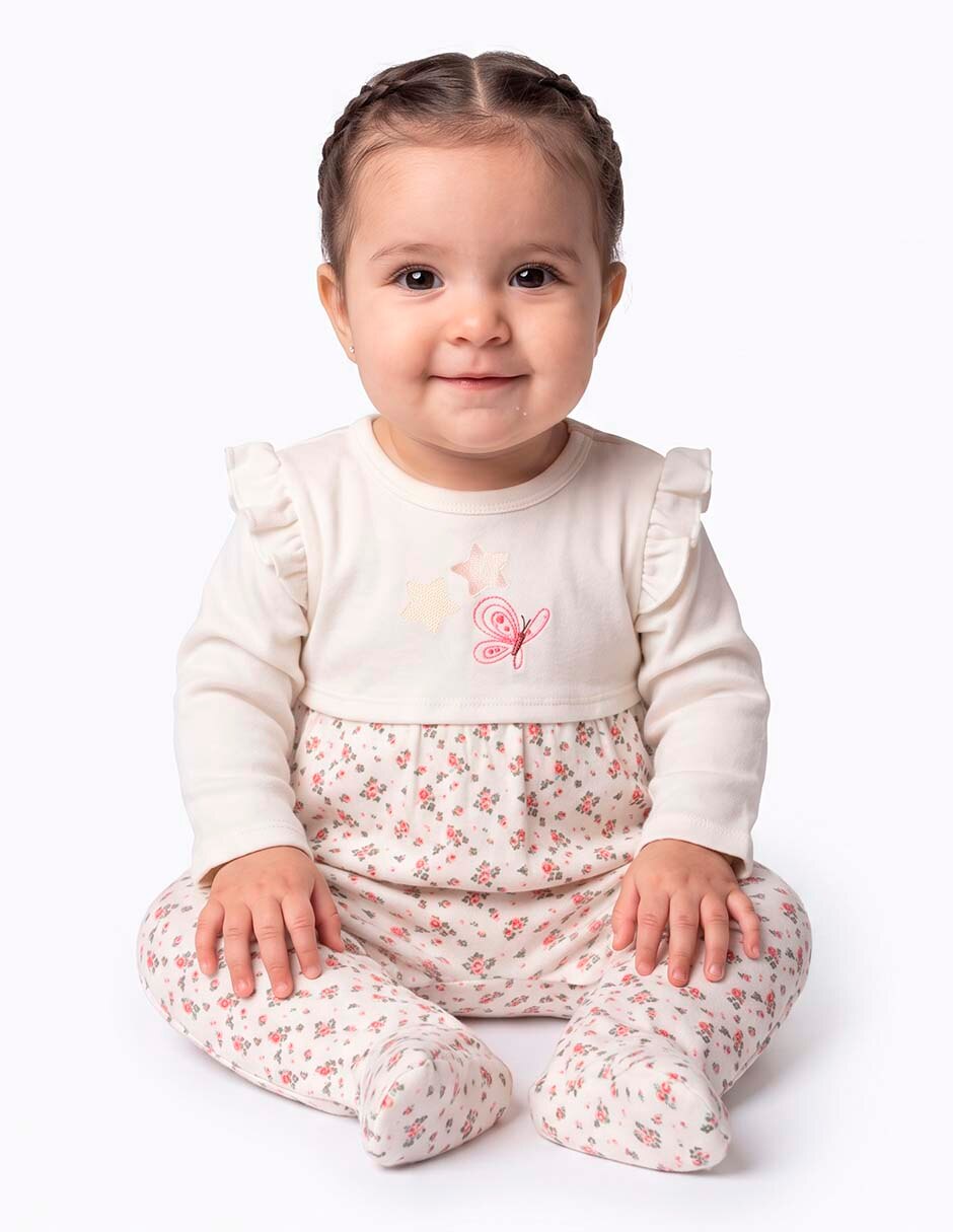 Mameluco de algodón para bebé niña 5