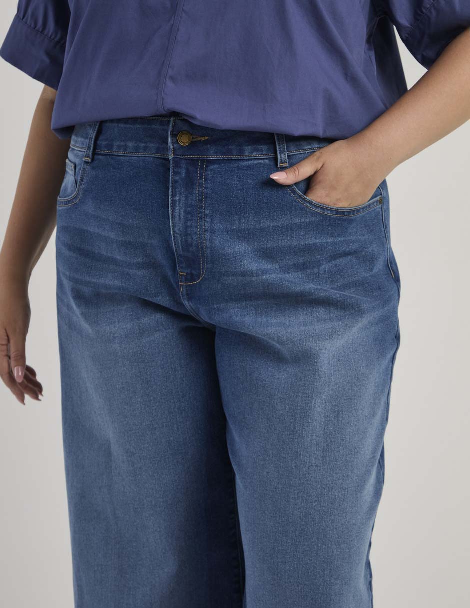 Jeans amplio para mujer 11