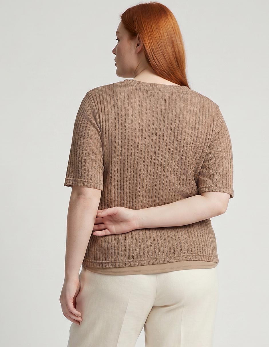 Blusa Contempo Plus para mujer