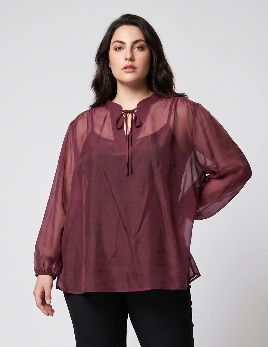Blusa Contempo Plus para mujer