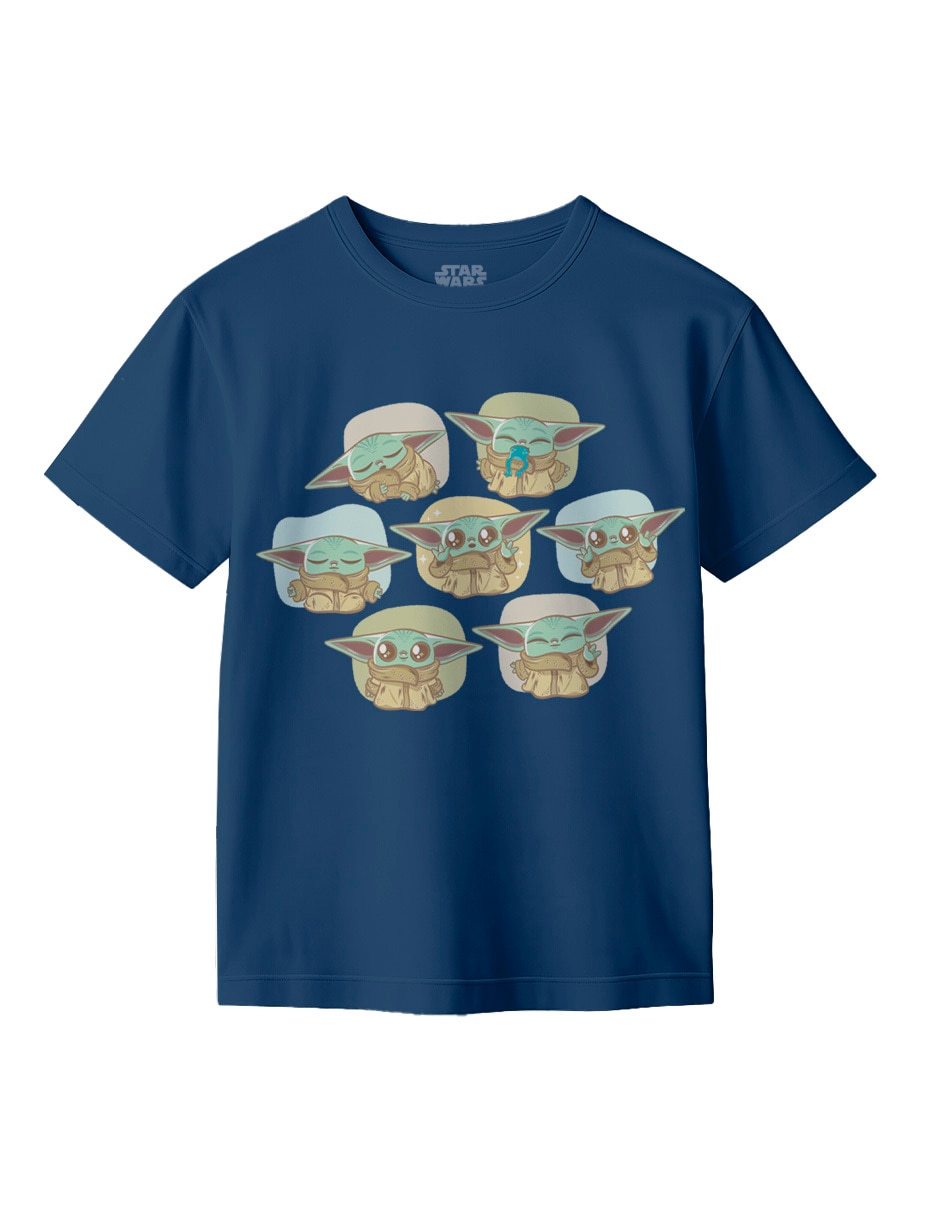 Playera Grogu manga corta para niño