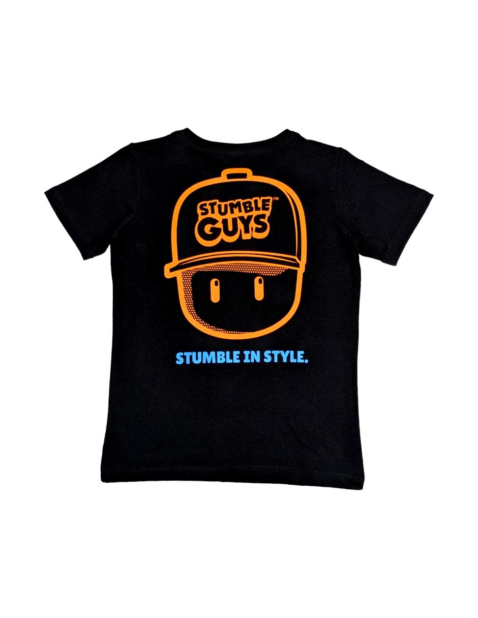 Playera Stumble Guys manga corta para niño