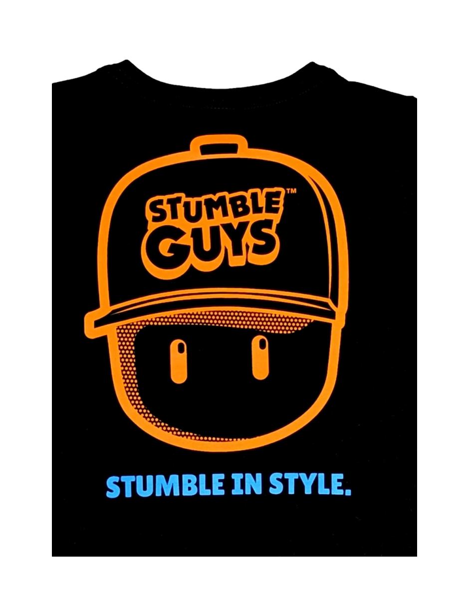 Playera Stumble Guys manga corta para niño