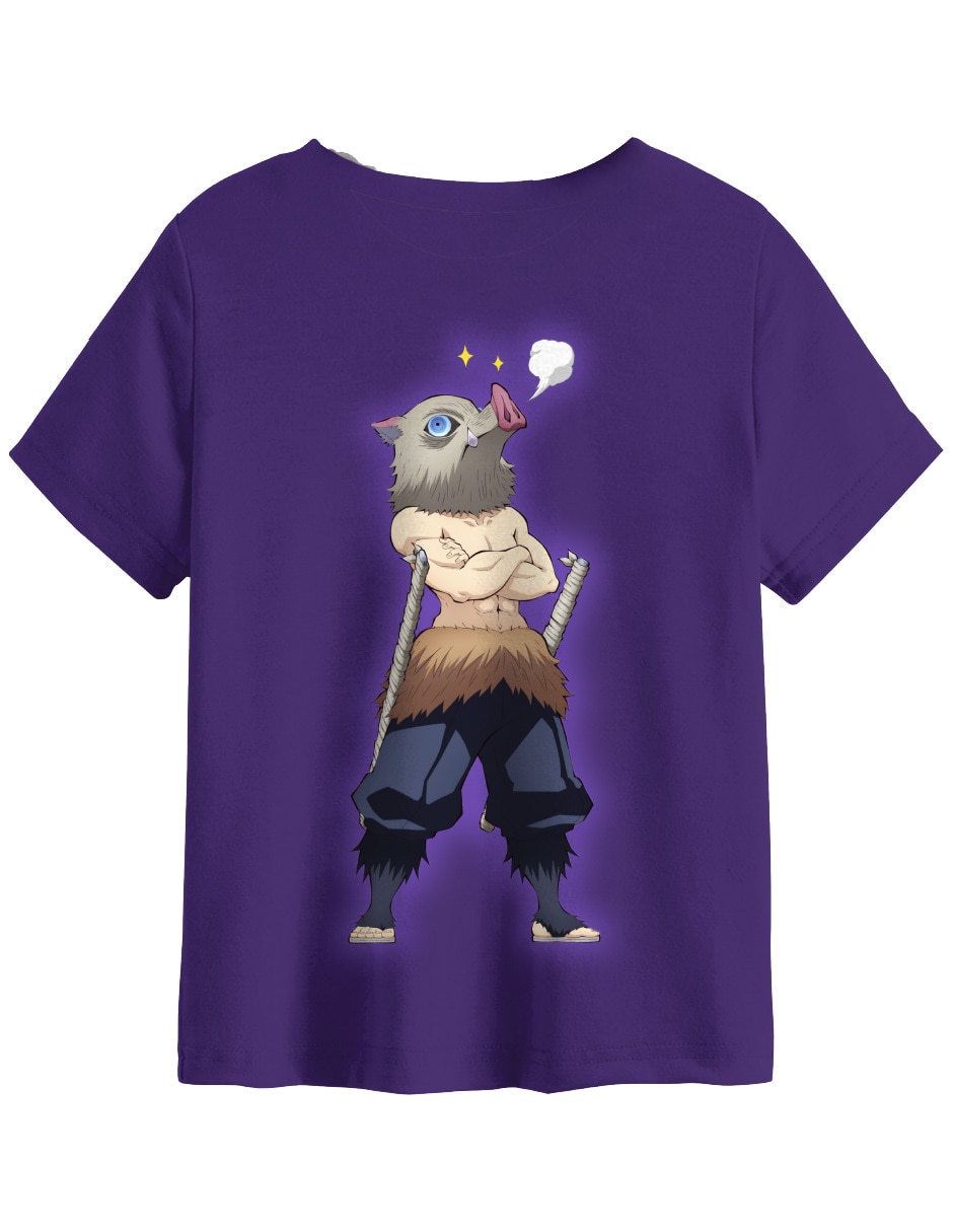 Playera Demon Slayer: Kimetsu No Yaiba manga corta para niña