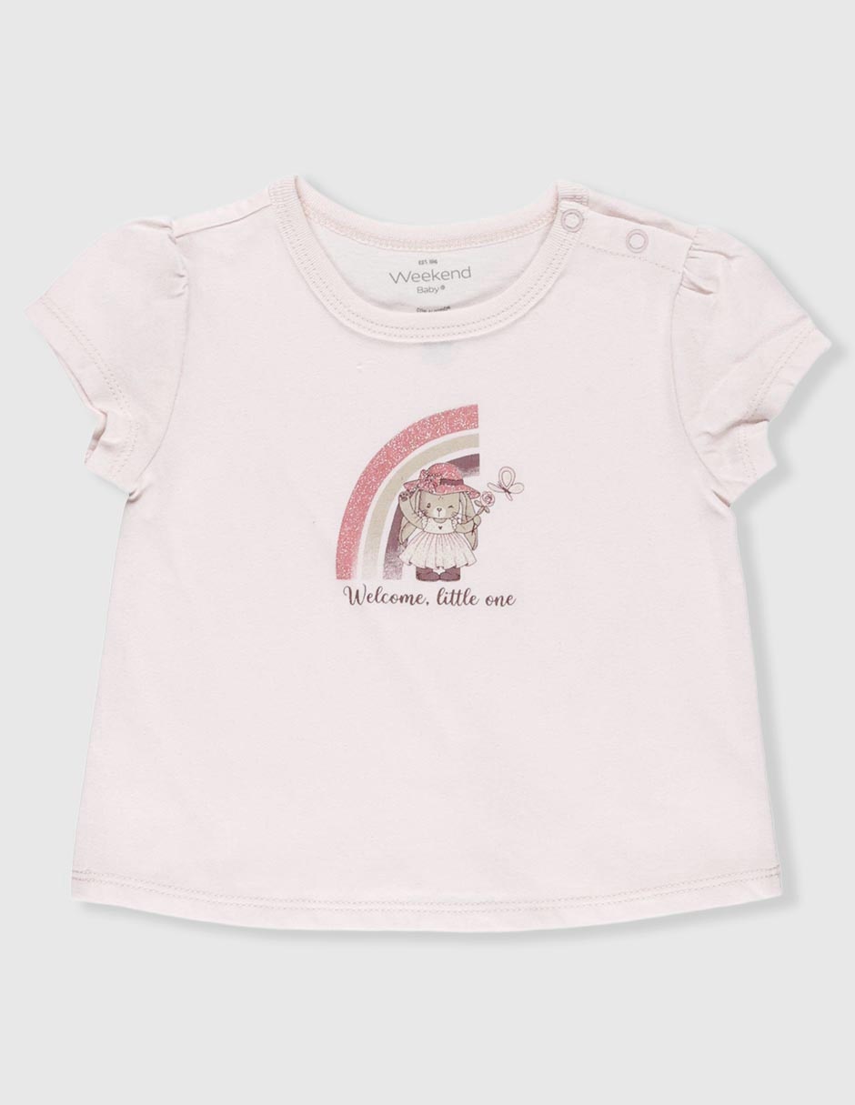Playera manga corta para bebé niña 2