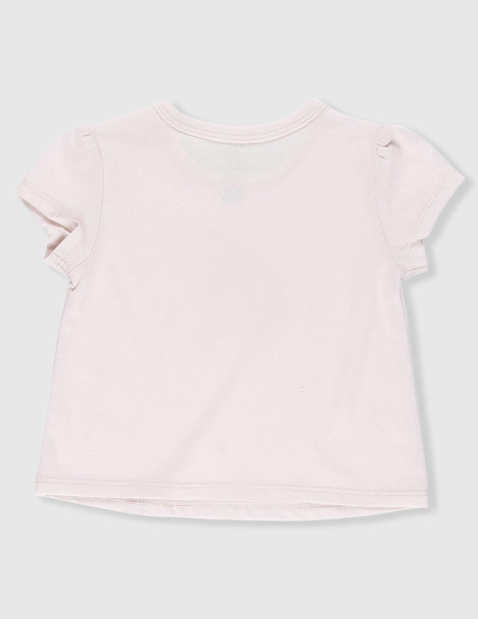 Playera manga corta para bebé niña 3